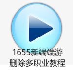1655新端端游删除多余职业保留三职业教程带补丁文件